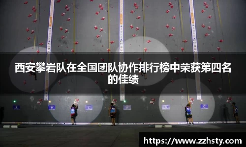 西安攀岩队在全国团队协作排行榜中荣获第四名的佳绩
